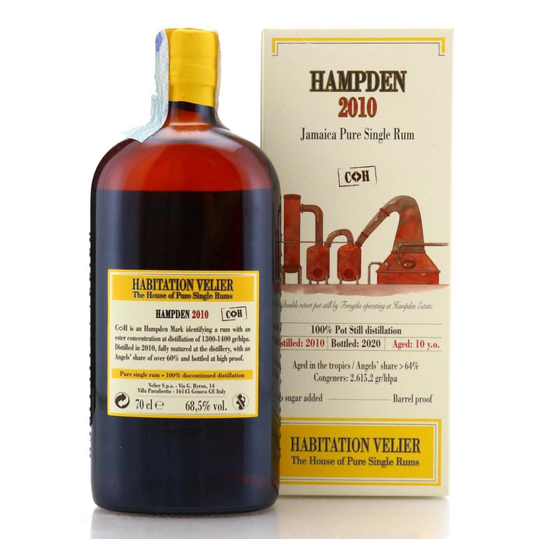 Image for Hampden C<>H 2010 Habitation Velier 10 Year Old