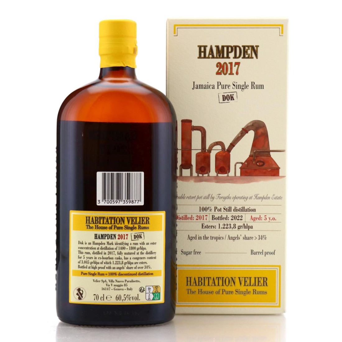 Image for Hampden DOK 2017 Habitation Velier 5 Year Old