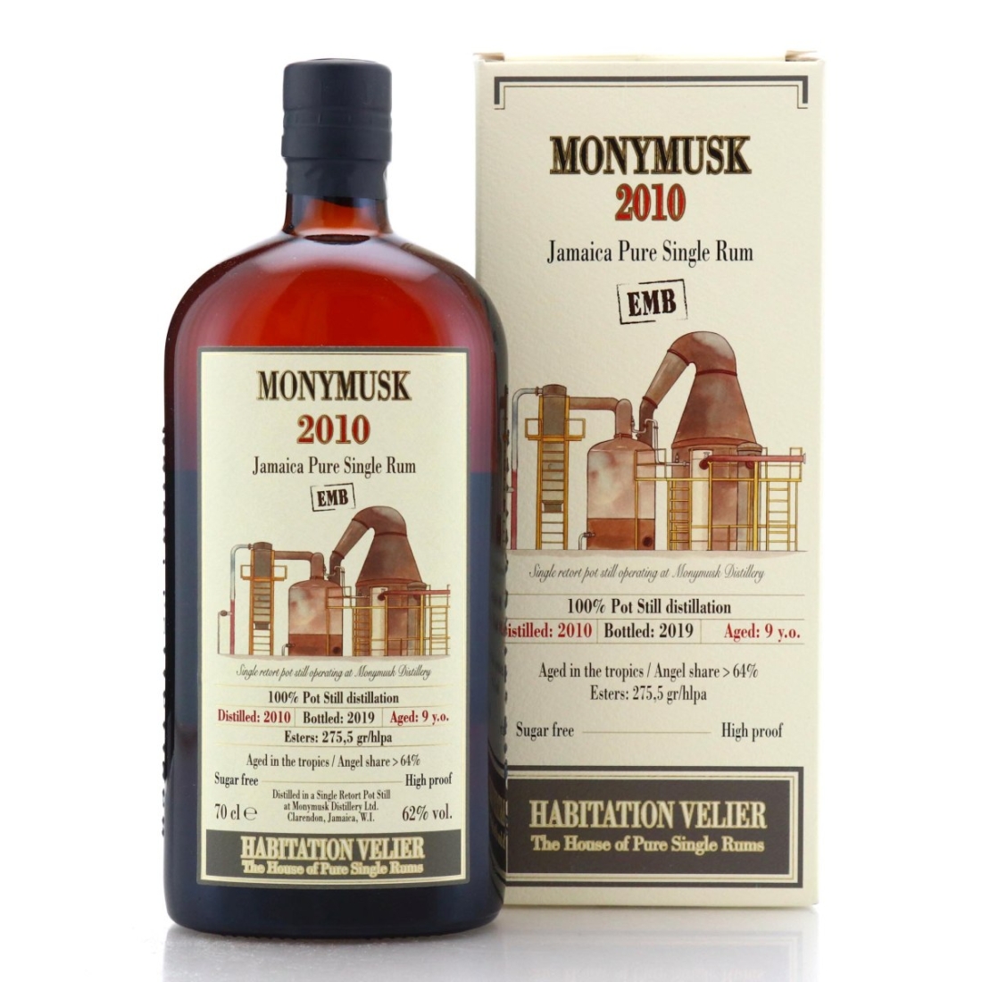 Image for Monymusk EMB 2010 Habitation Velier 9 Year Old
