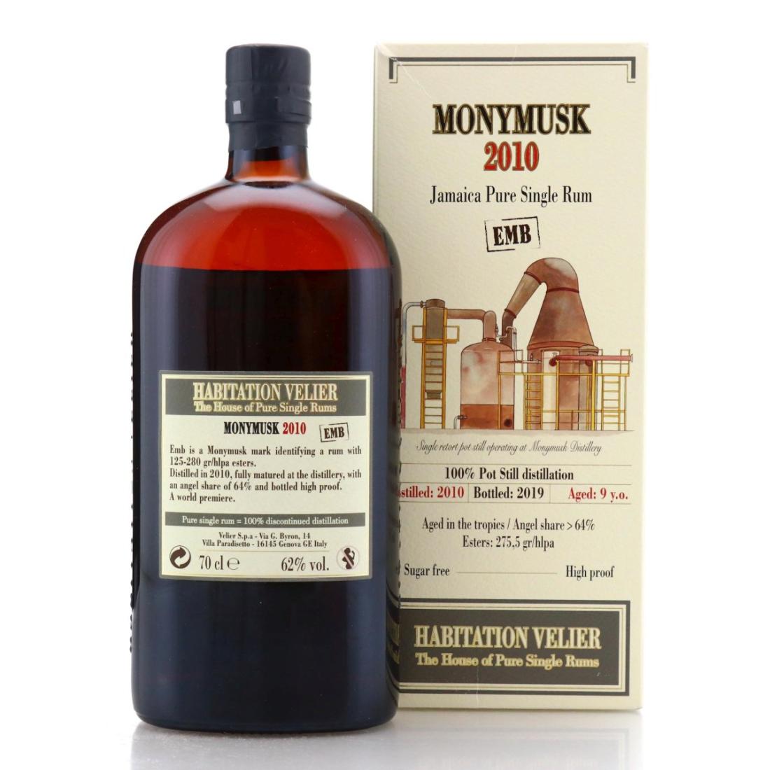 Image for Monymusk EMB 2010 Habitation Velier 9 Year Old