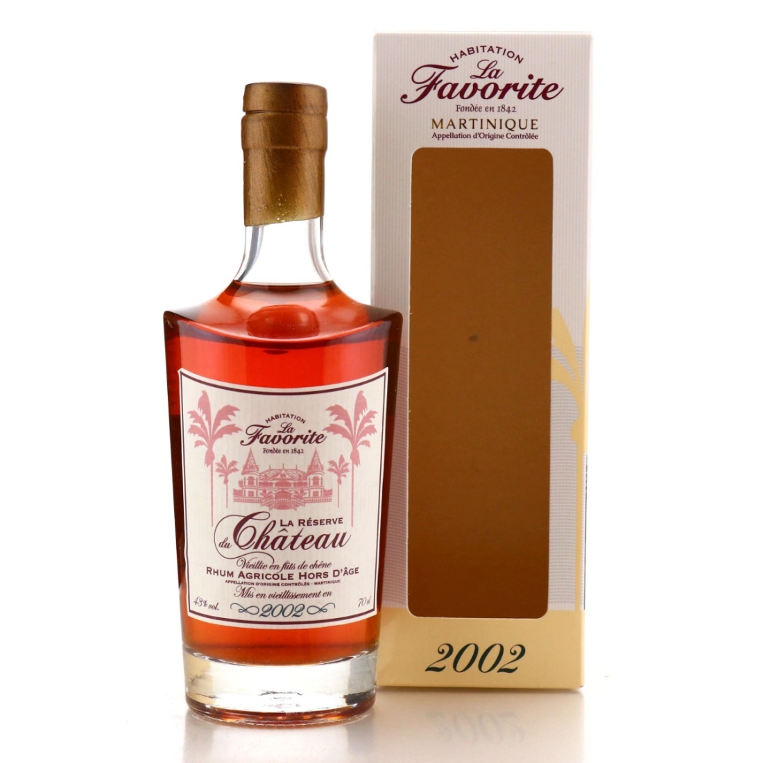 Image for La Favorite 2002 La Réserve du Château Rhum Agricole