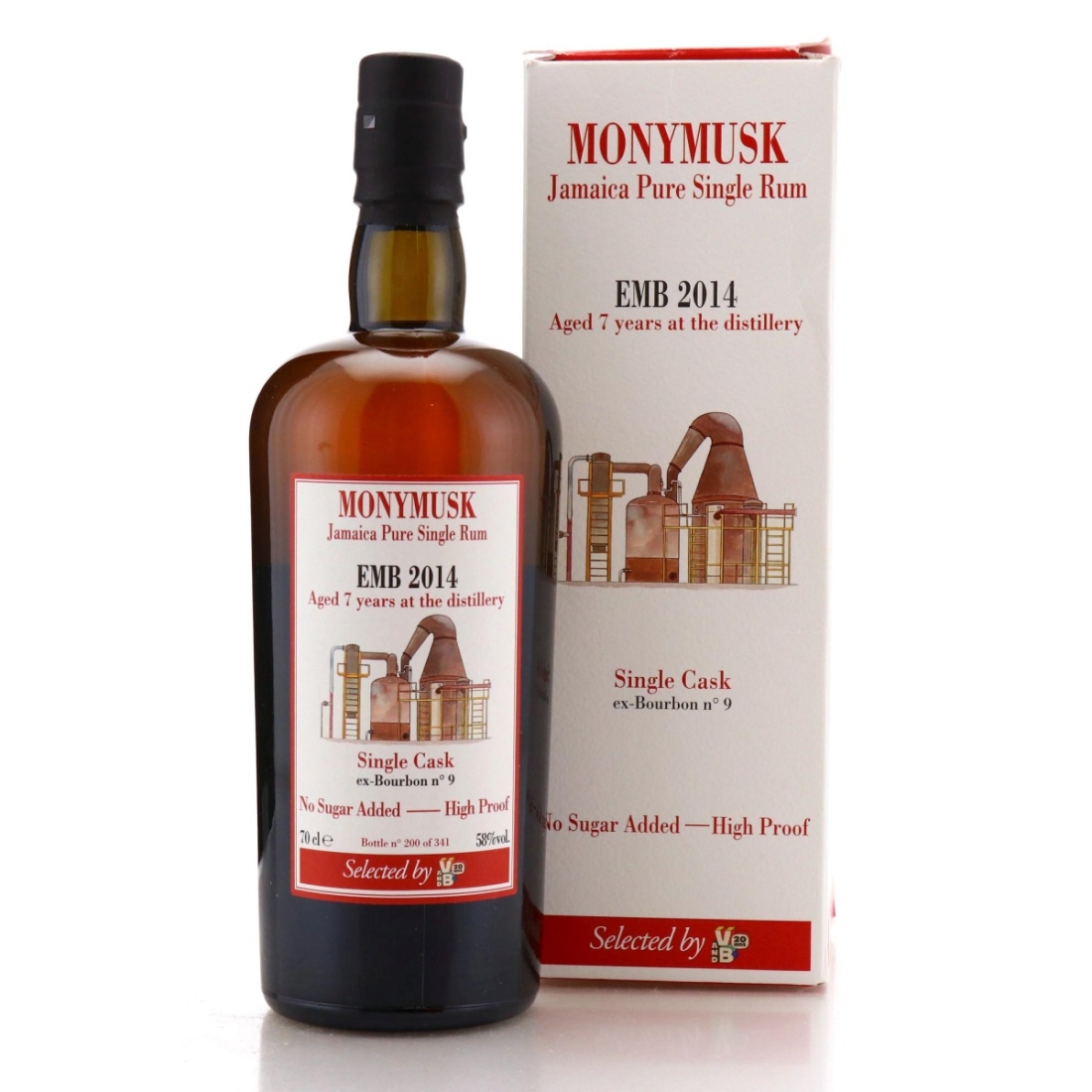 Image for Monymusk EMB 2014 Habitation Velier 7 Year Old Single Cask #9 - V&B 20th Anniversary