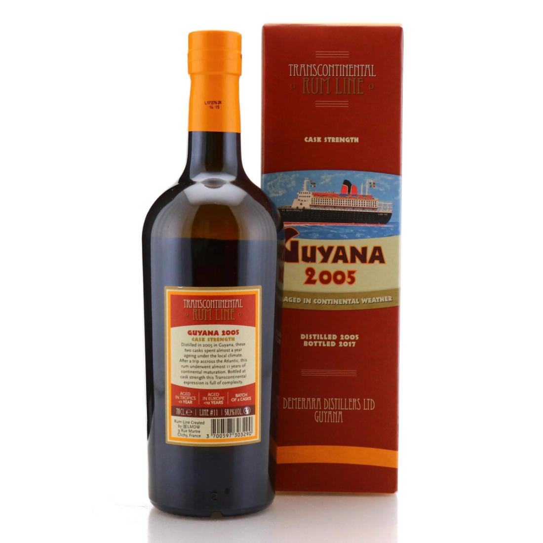 Image for Demerara Distillers 2005 Transcontinental Rum Line #11