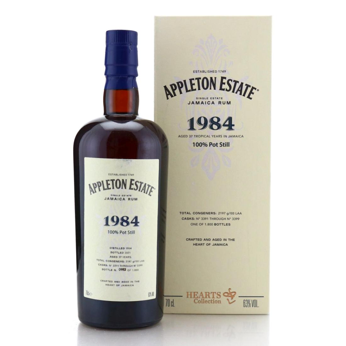 Image for Appleton Estate 1984 Hearts Collection 37 Year Old