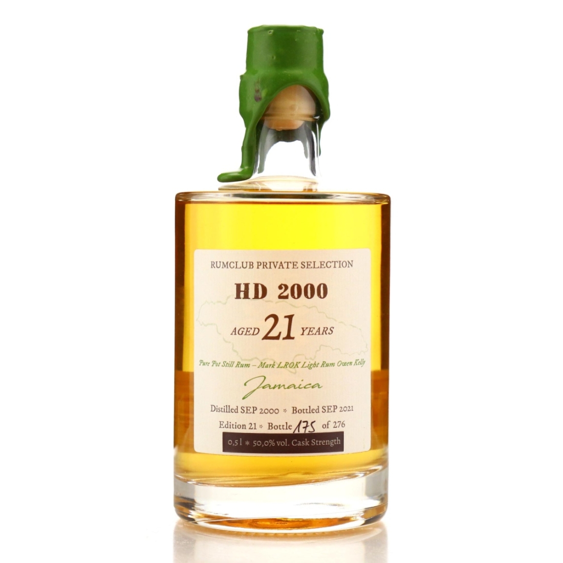 Image for Hampden LROK 2000 Rumclub Private Selection 21 Year Old 50cl