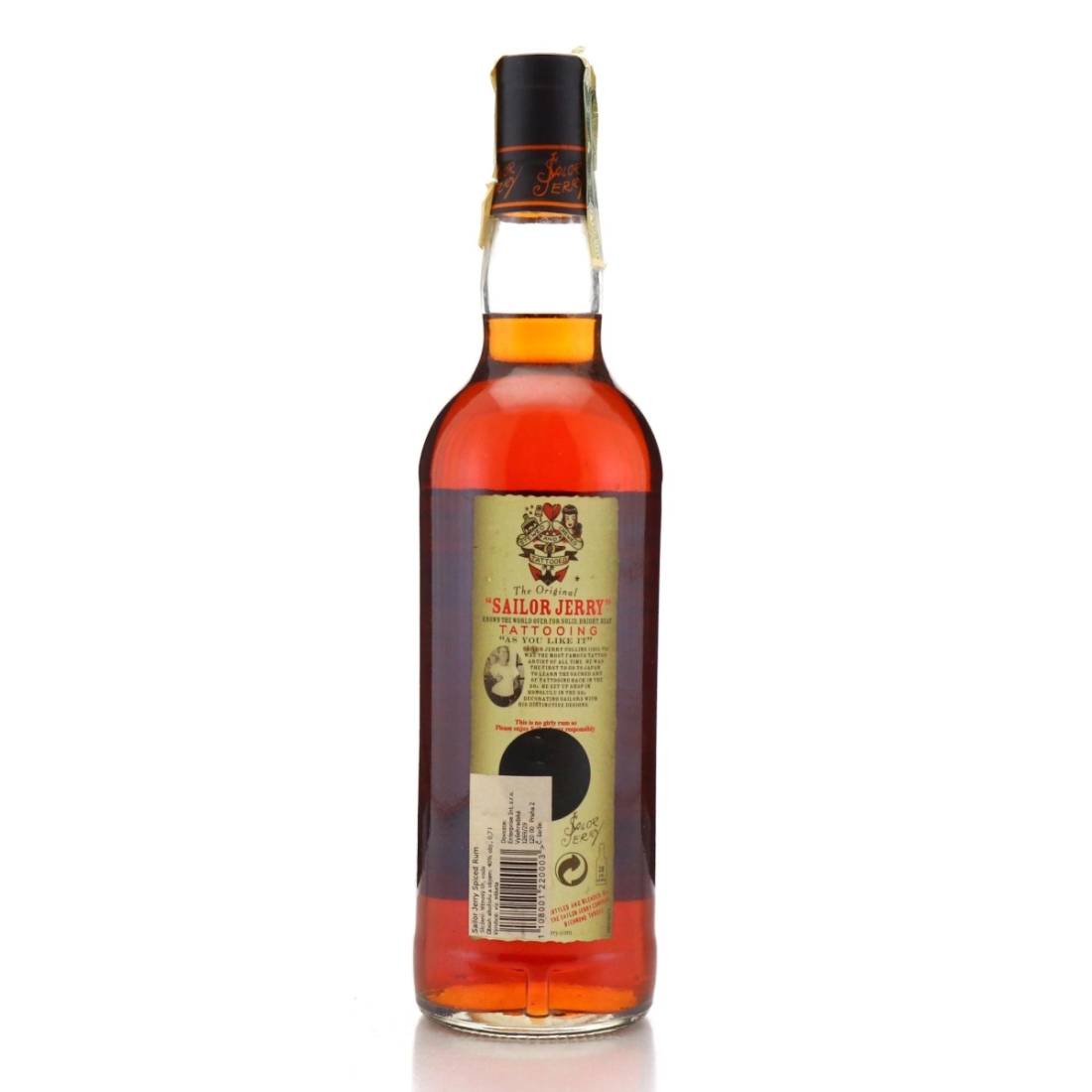Image for Sailor Jerry Spiced Rum with Vanilla & Lime