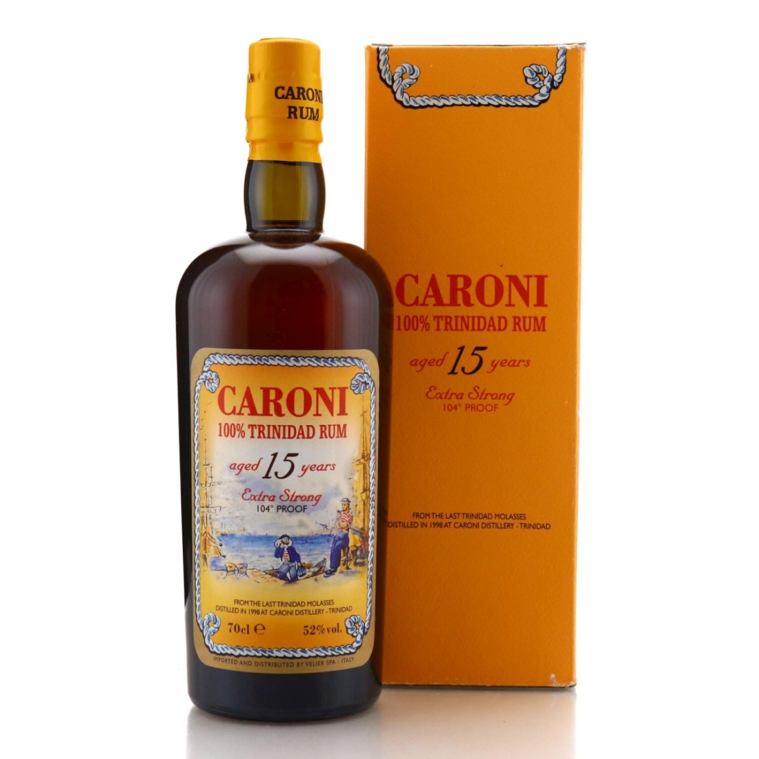Image for Caroni 1998 100% Trinidad Rum 15 Year Old