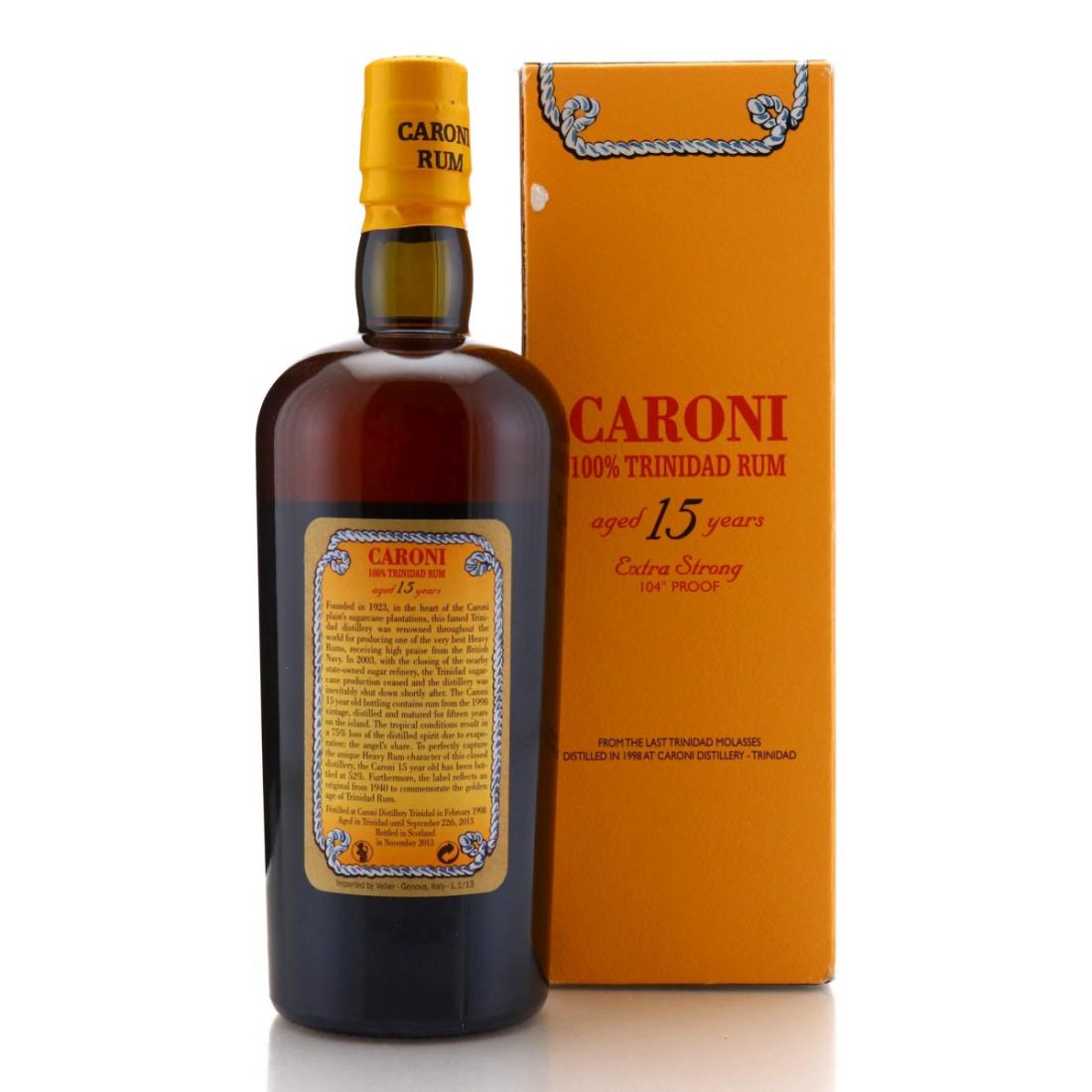 Image for Caroni 1998 100% Trinidad Rum 15 Year Old