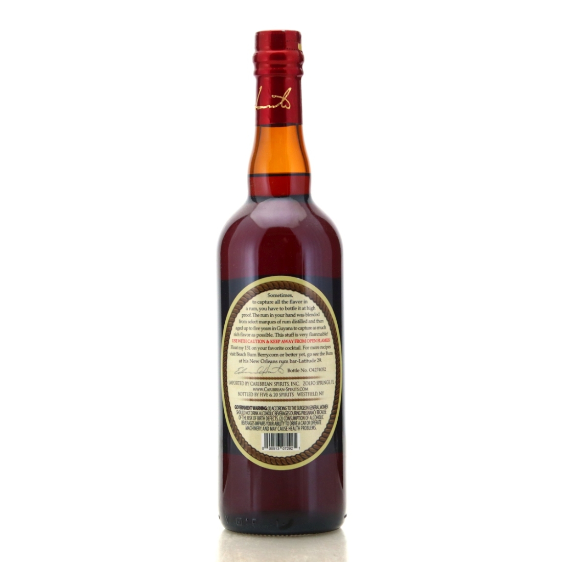 Image for Hamilton 151 Overproof Demerara