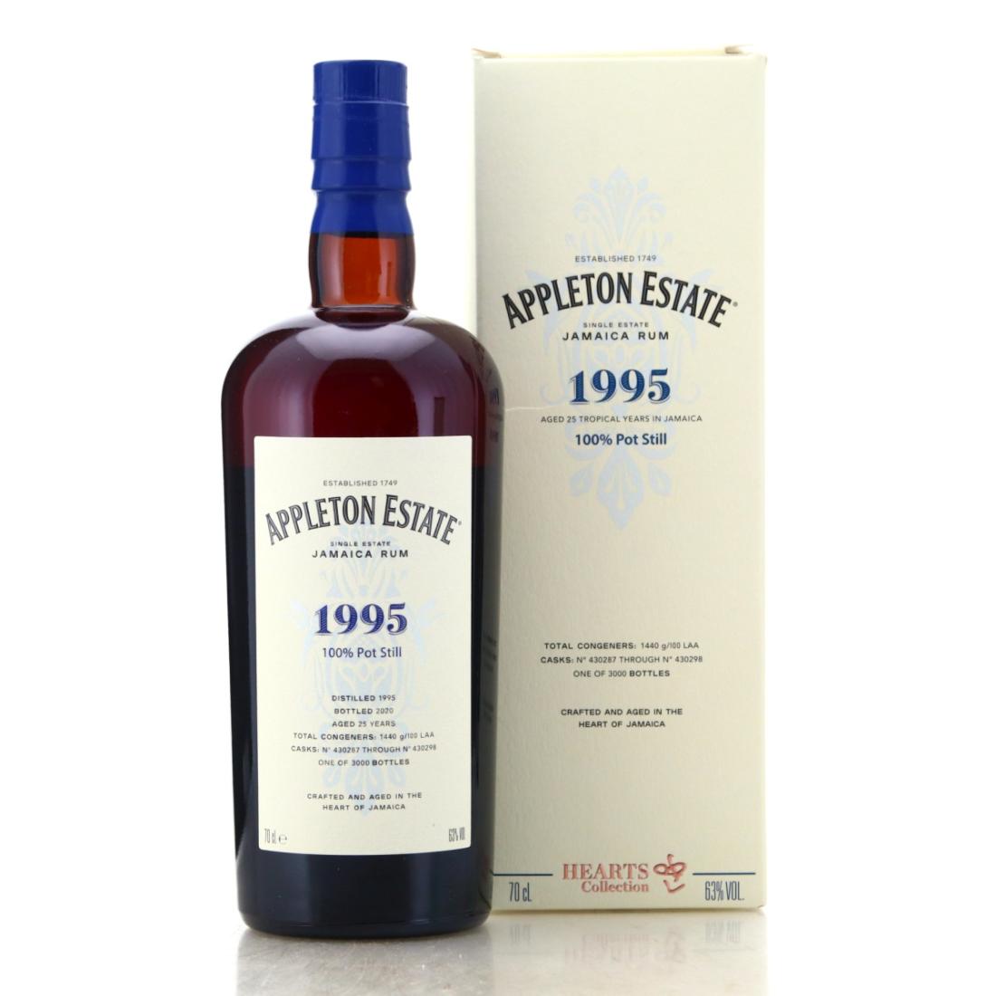 Image for Appleton Estate 1995 Hearts Collection 25 Year Old
