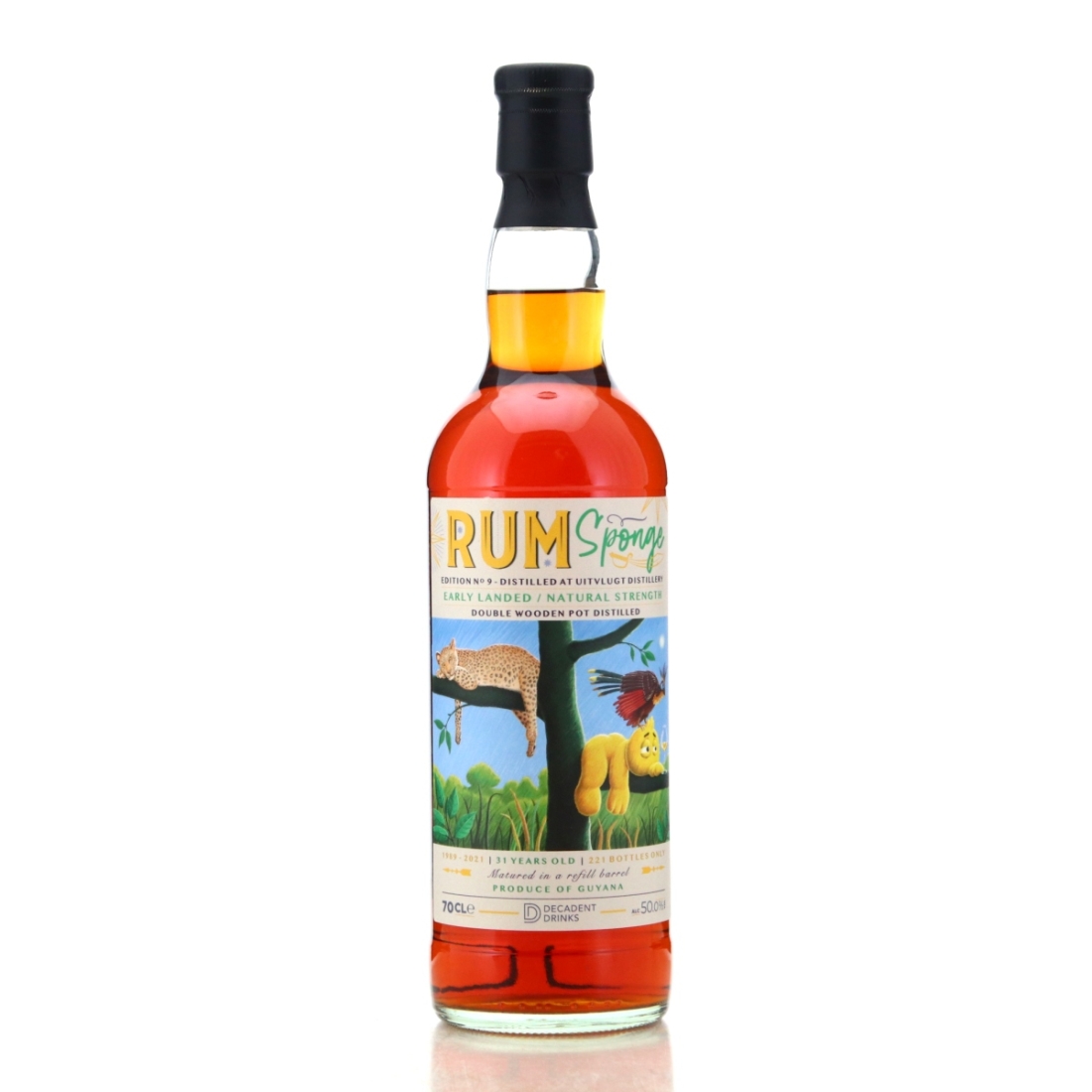 Image for Uitvlugt 1989 Rum Sponge 31 Year Old Edition No.9