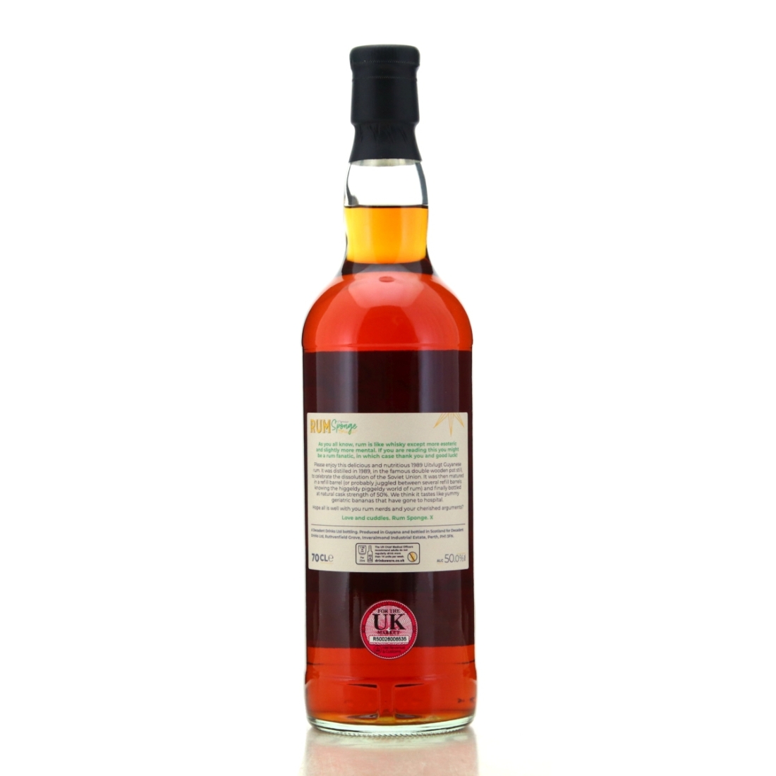 Image for Uitvlugt 1989 Rum Sponge 31 Year Old Edition No.9