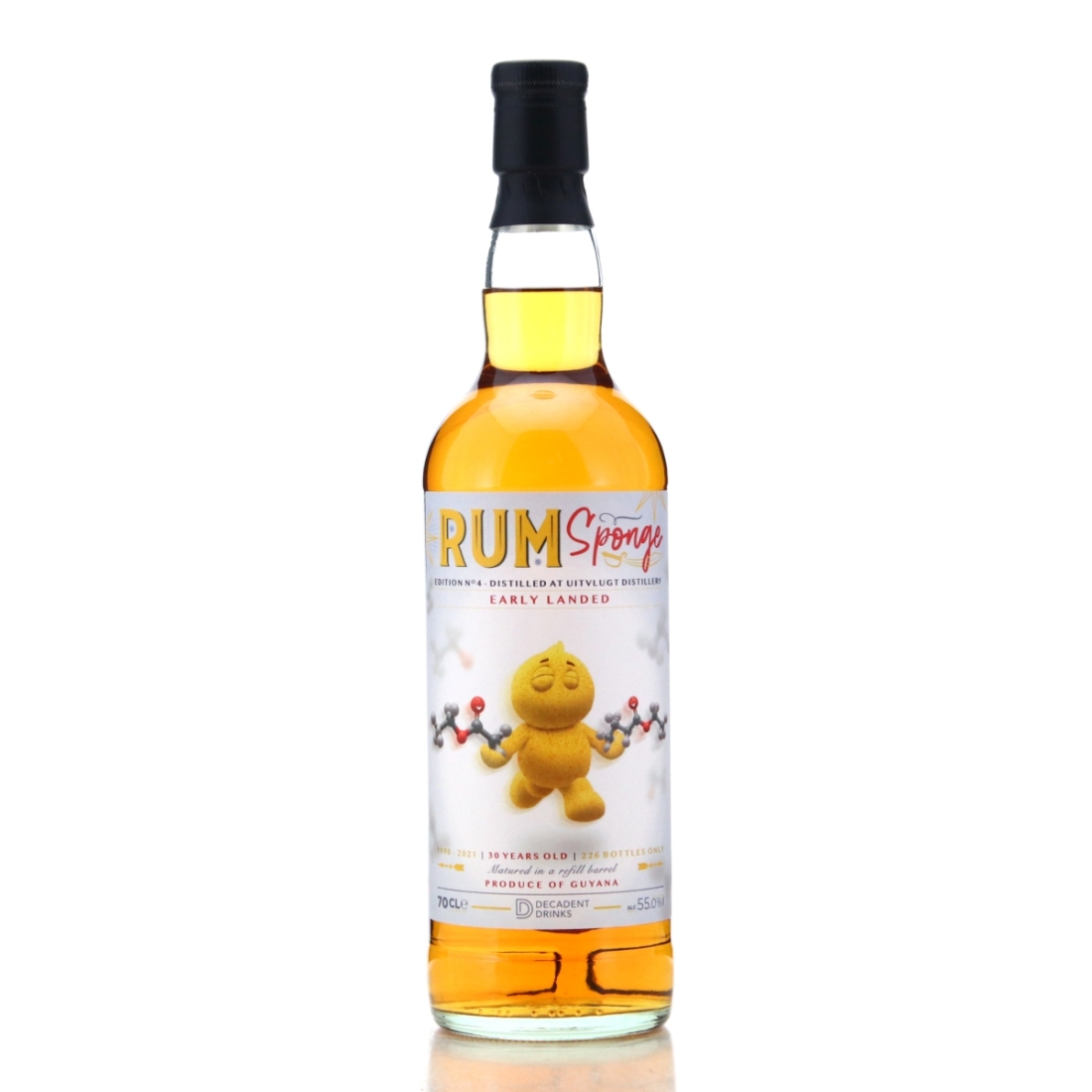 Image for Uitvlugt 1990 Rum Sponge 30 Year Old Edition No.4