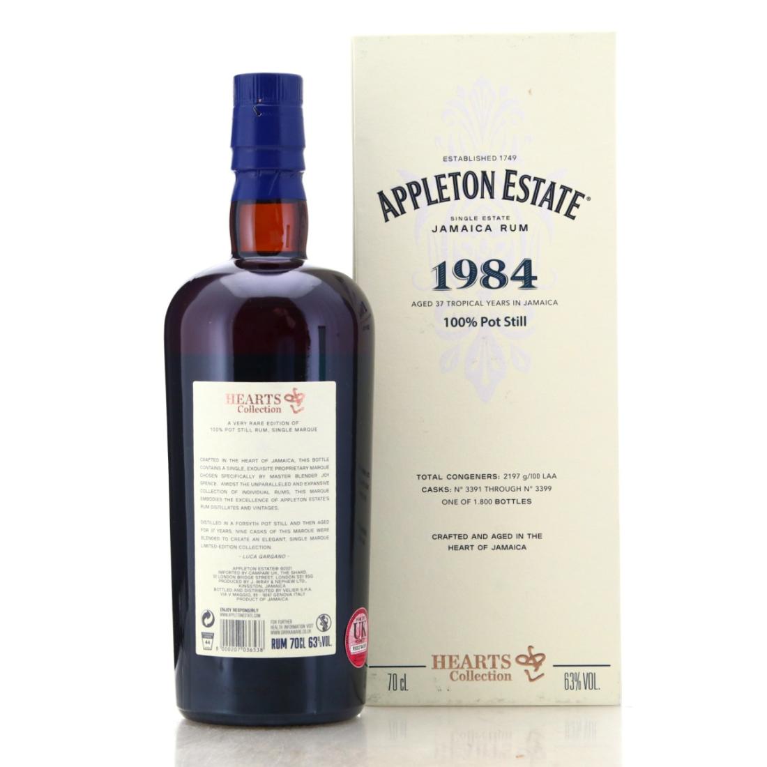 Image for Appleton Estate 1984 Hearts Collection 37 Year Old