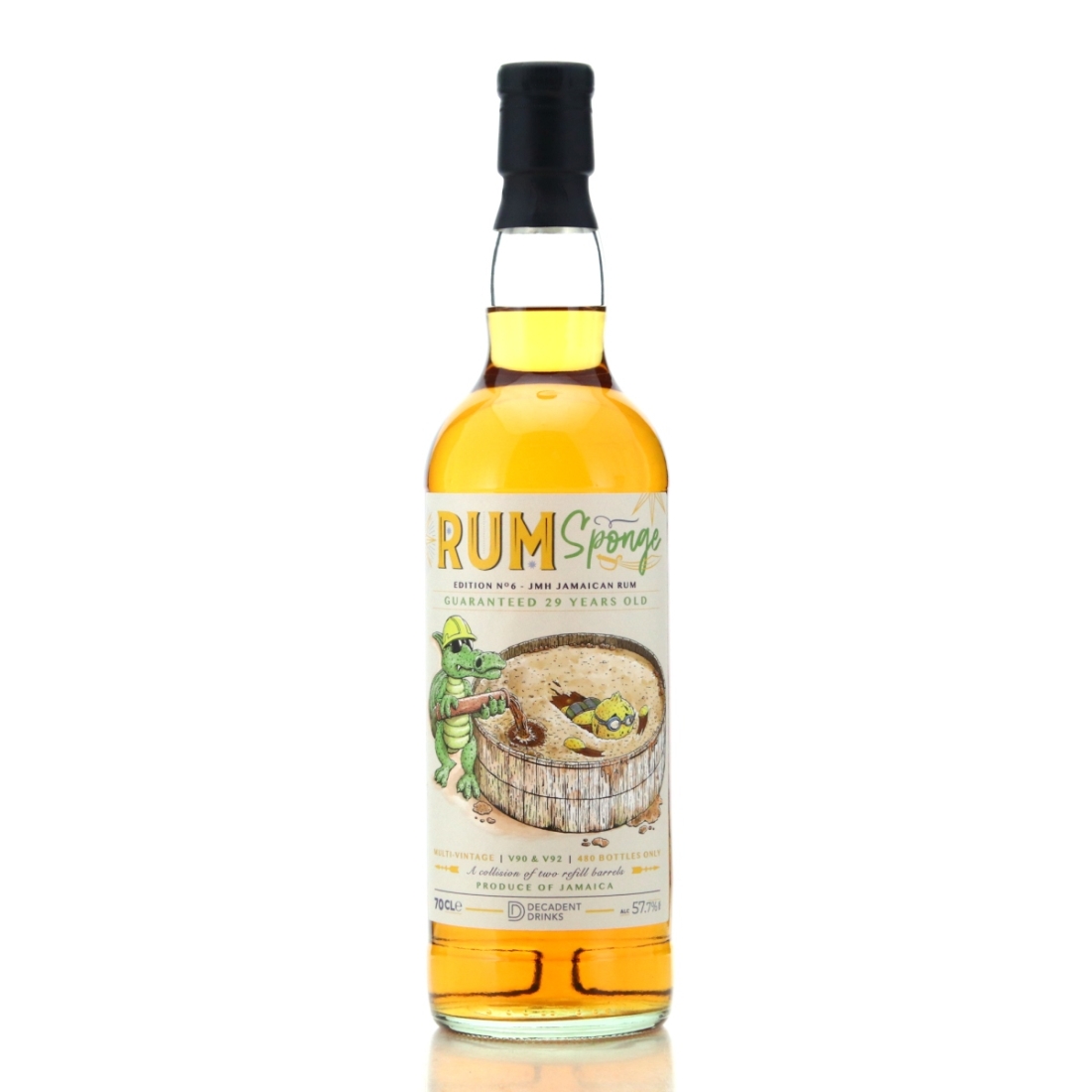 Image for Hampden JMH 29 Year Old Rum Sponge  Edition No.6