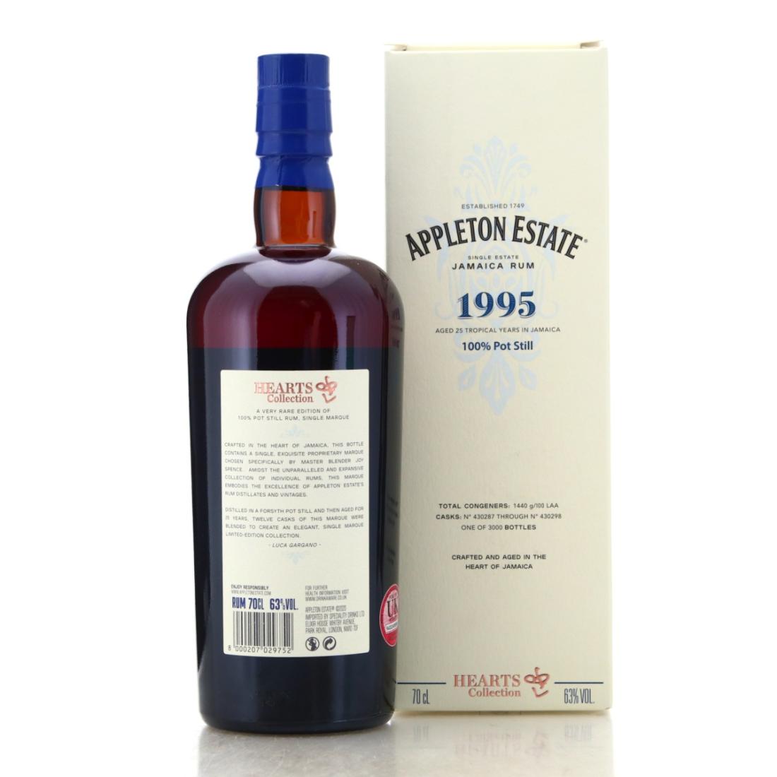 Image for Appleton Estate 1995 Hearts Collection 25 Year Old