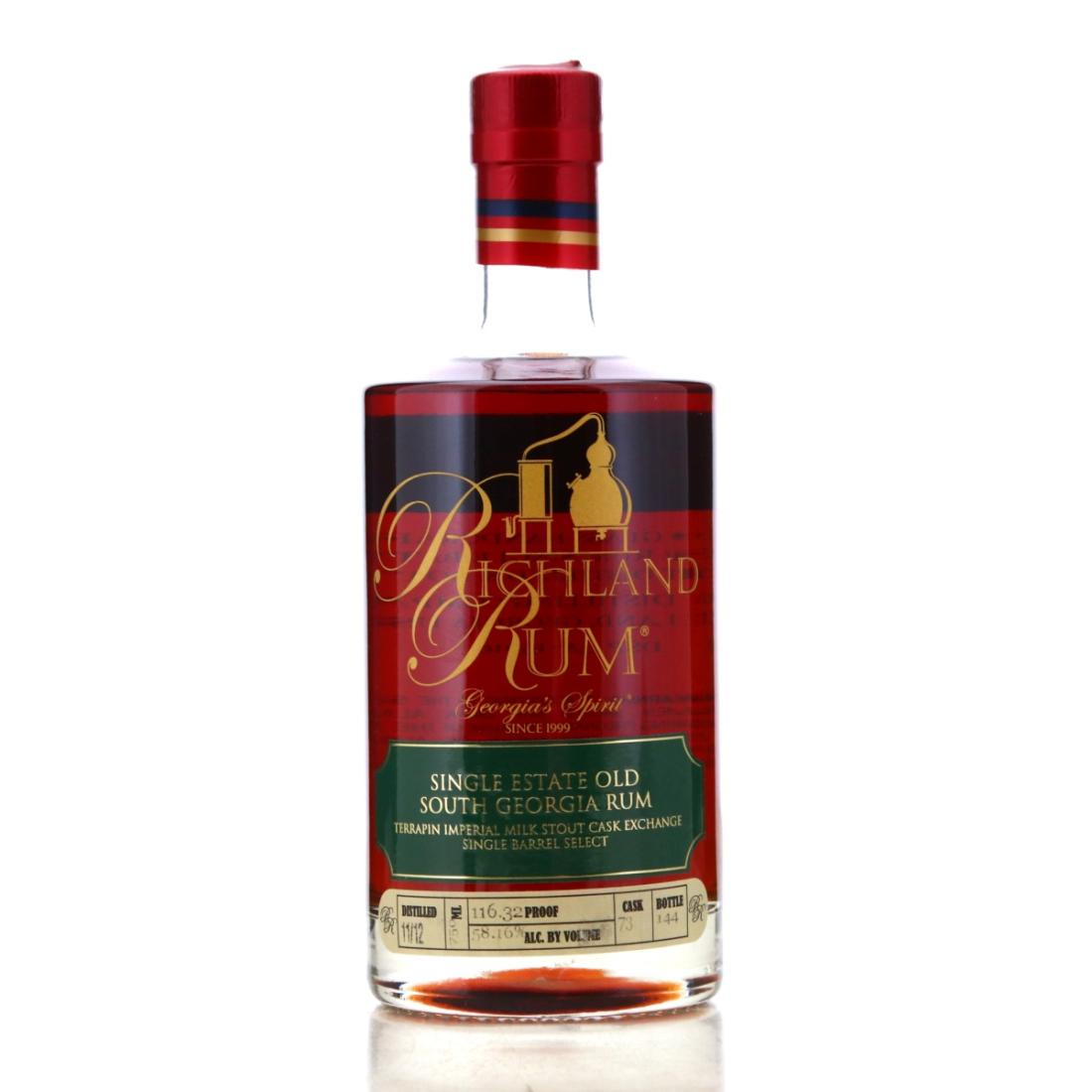 Richland 2012 Single Barrel Select Rum | Rum Auctioneer