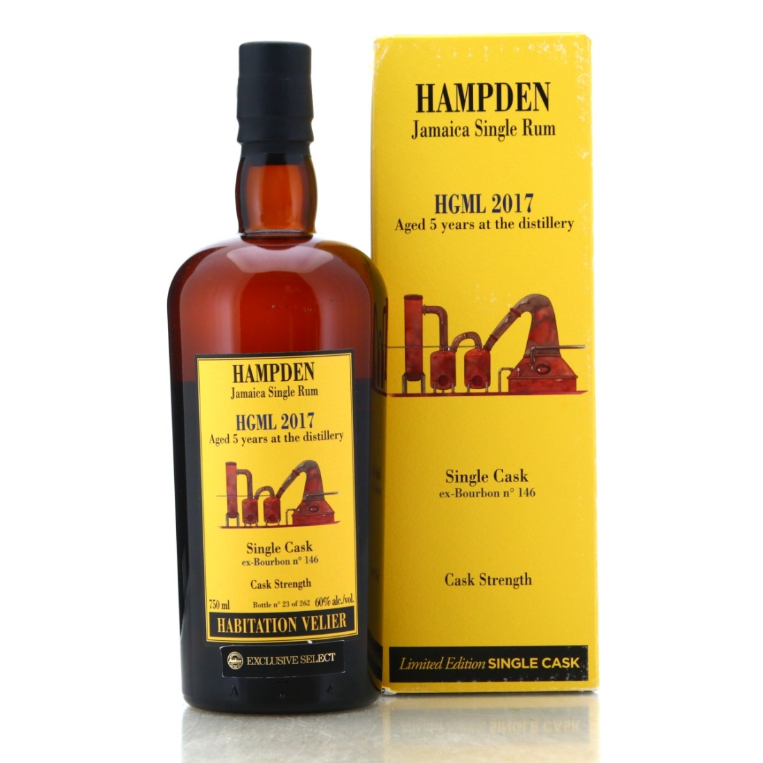Image for Hampden HGML 2017 Habitation Velier 5 Year Old