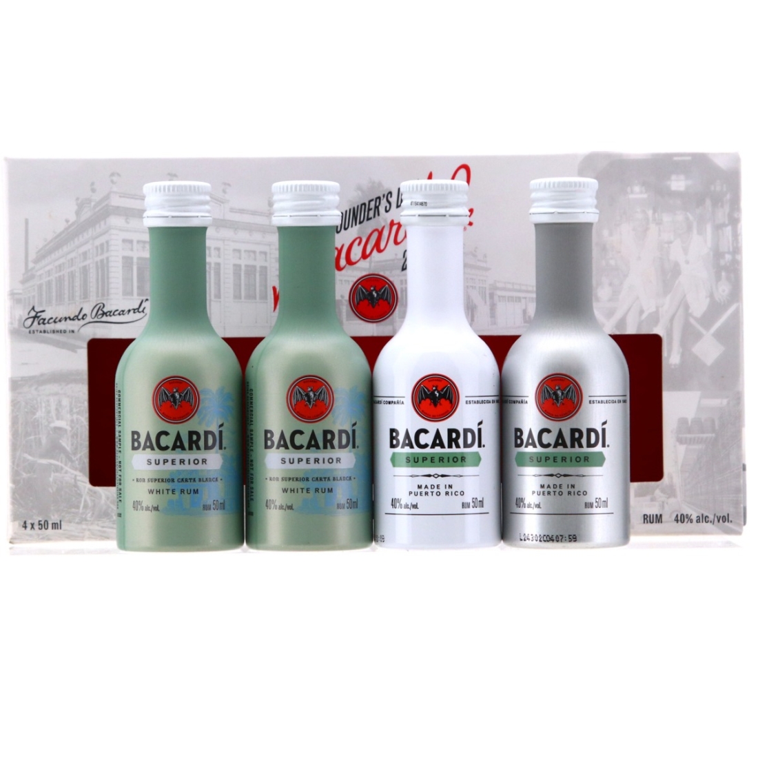 Image for Bacardi Founder's Day 2025 Miniature Gift Pack