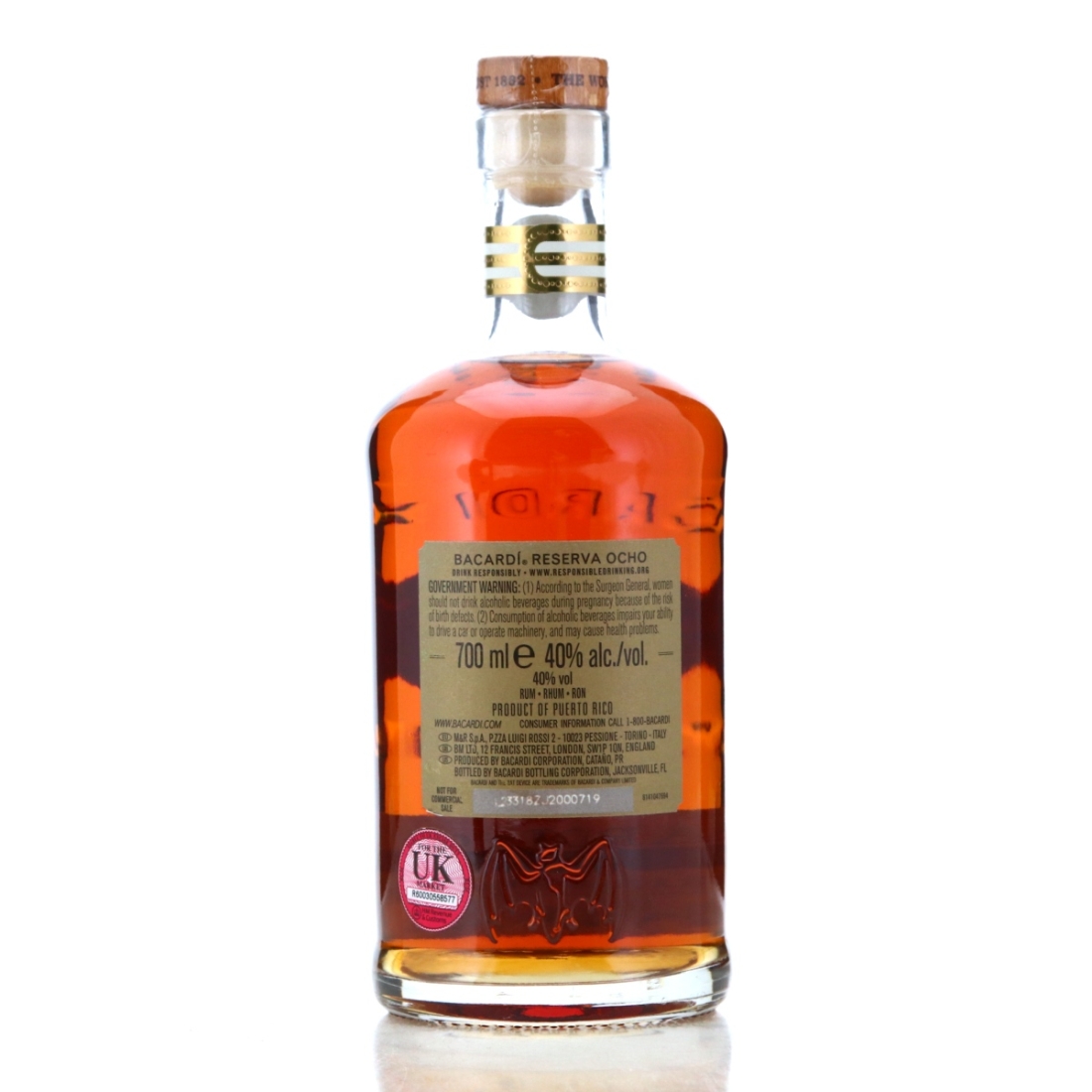 Image for Bacardi Reserva Ocho 8 Year Old Founder's Day 2024 - Enrique Schueg