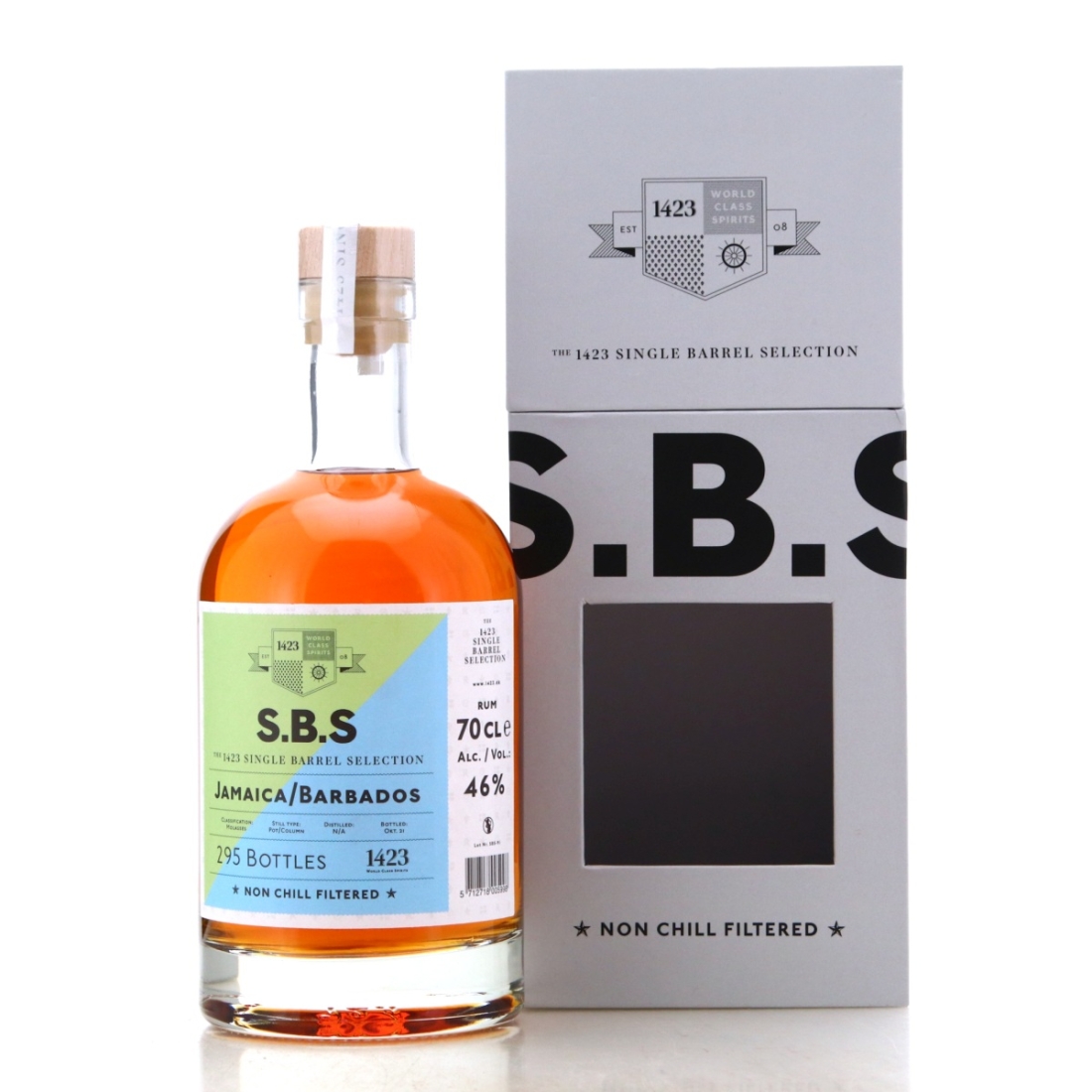 Image for Jamaica-Barbados Rum The 1423 SBS