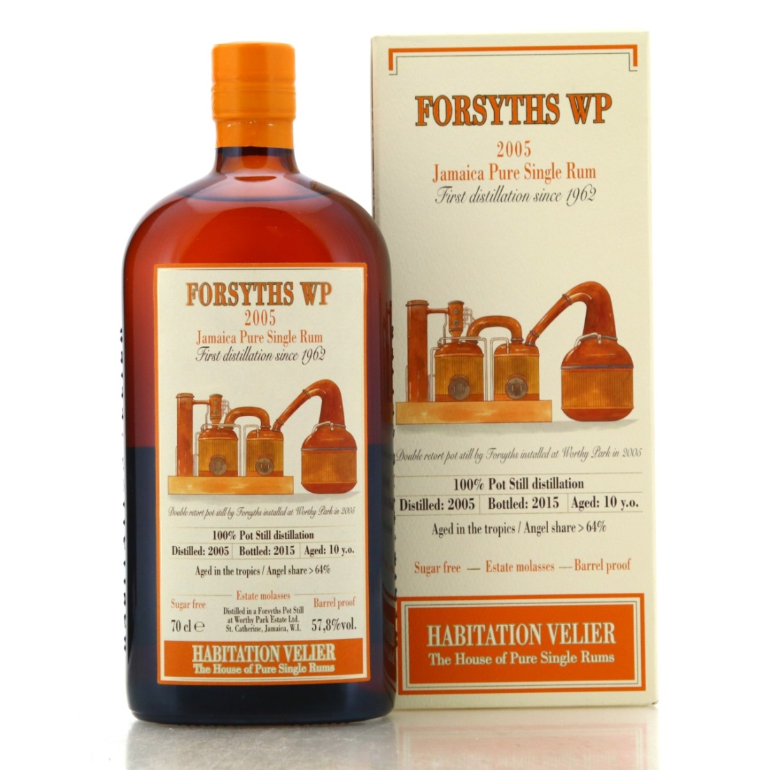 Image for Forsyths WP 2005 Habitation Velier 10 Year Old