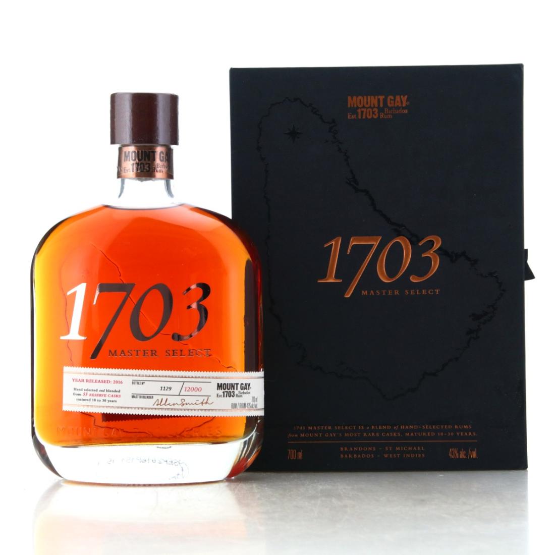 Mount Gay 1703 Master Select Rum | Rum Auctioneer