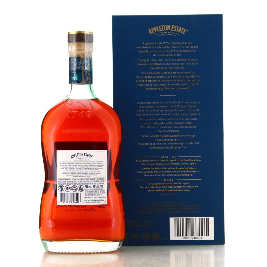 Image for Appleton Estate 2005 Legend 17 Year Old