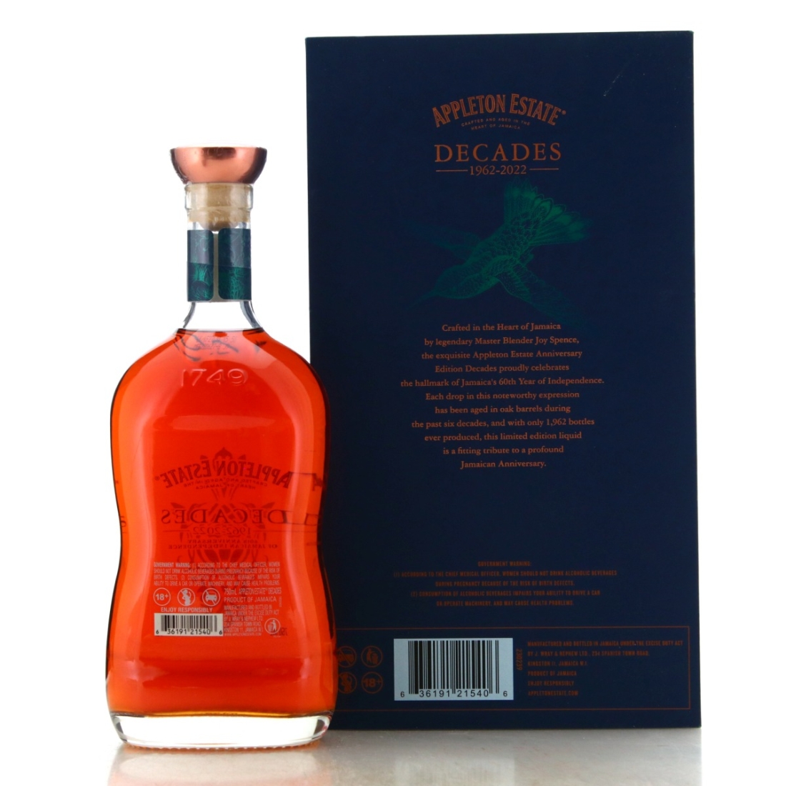 Image for Appleton Estate Decades - 60th Anniversary of Jamaican Independence