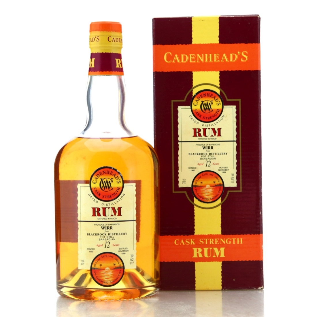 Image for Black Rock 1986 Cadenhead's Dated Distillation 12 Year Old