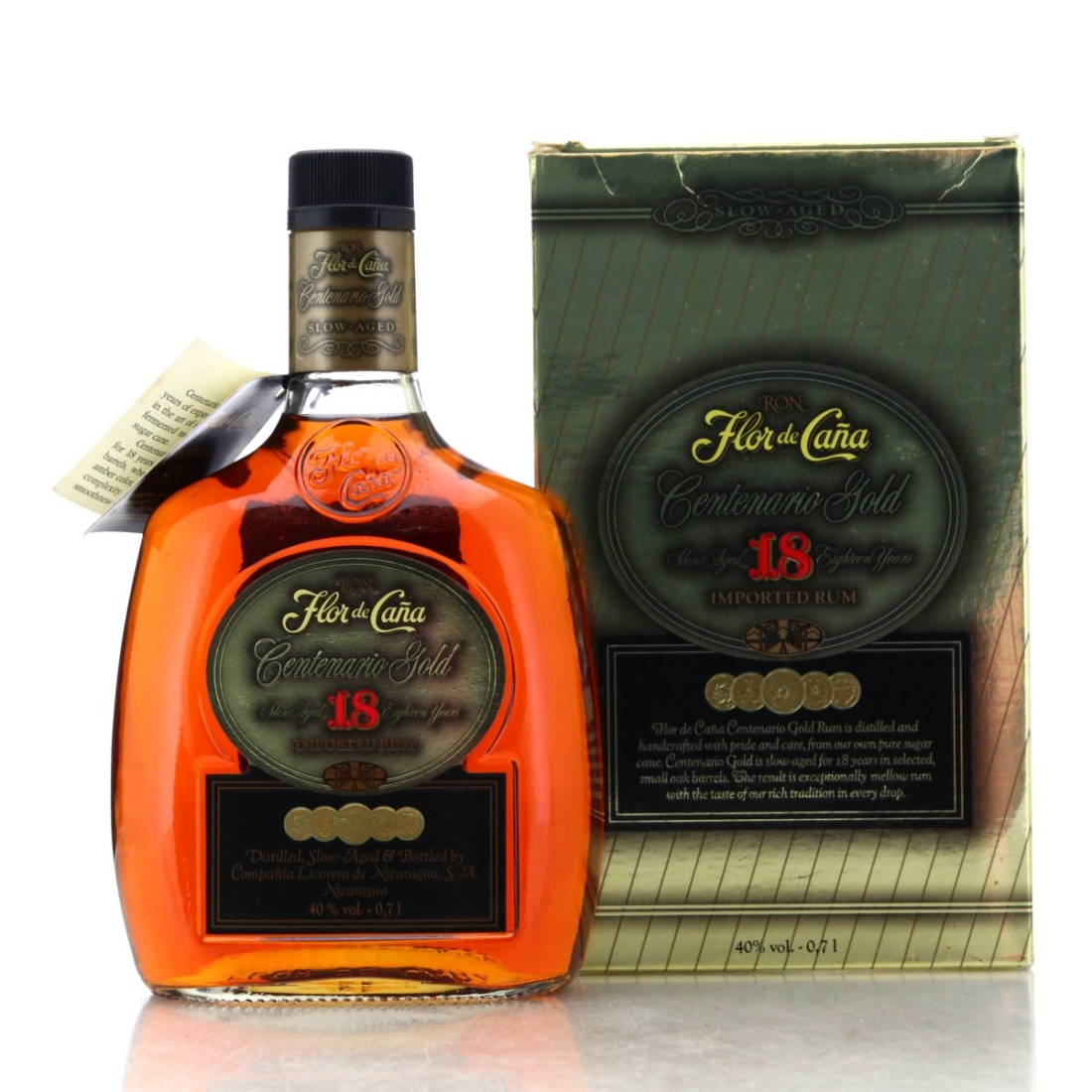Image for Flor de Cana Centenario Gold 18 Year Old