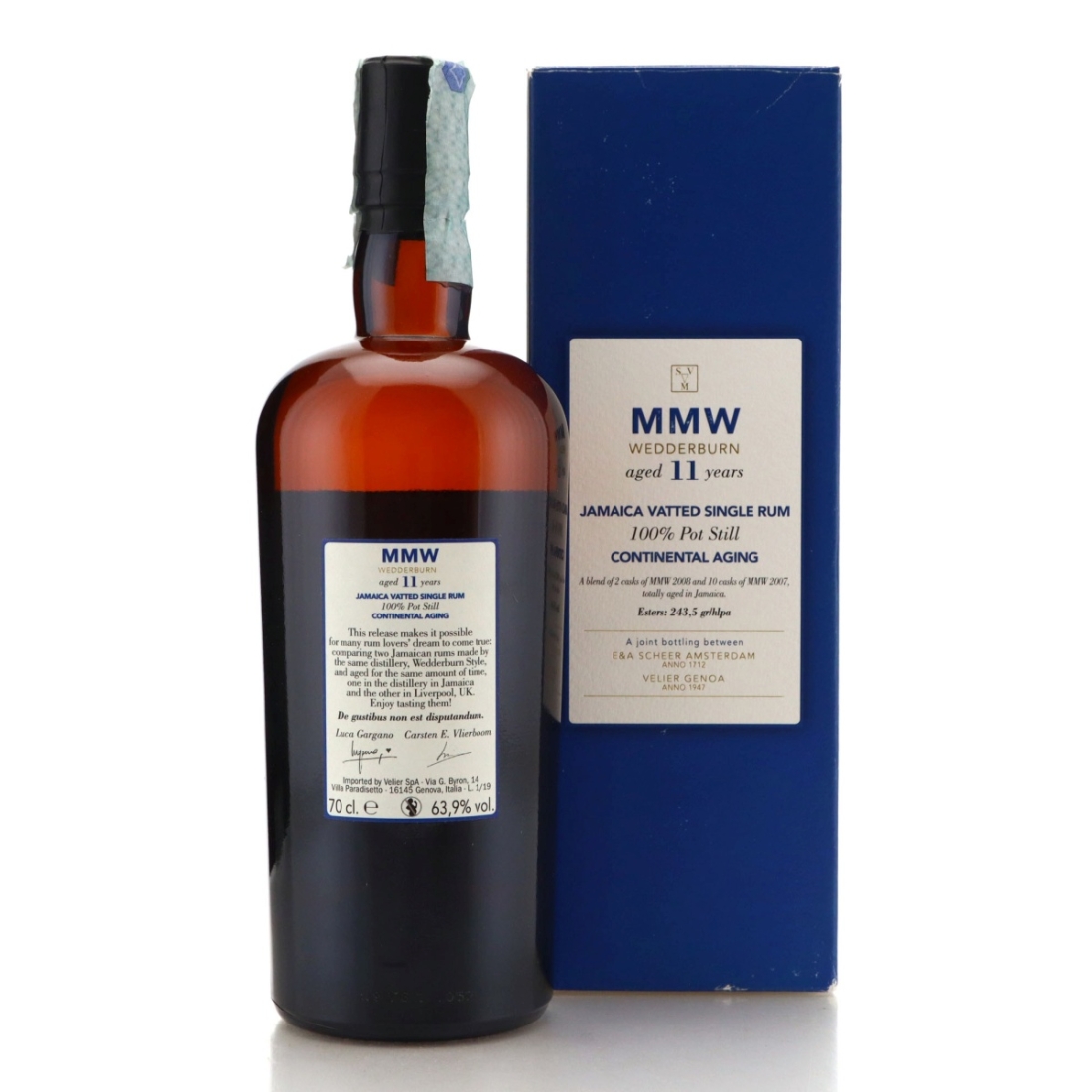 Image for Monymusk MMW 11 Year Old Wedderburn - Continental Aging