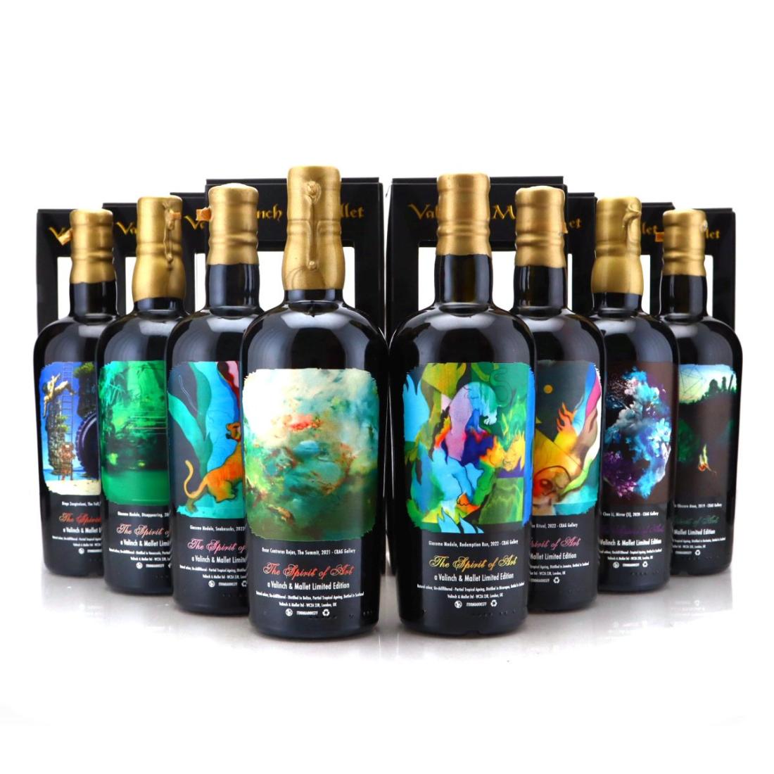 Image for Valinch & Mallet The Spirit of Art Set 8 x 70cl