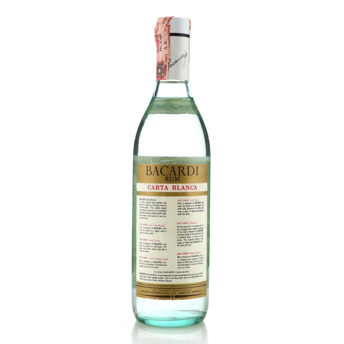 Image for Bacardi Superior Carta Blanca