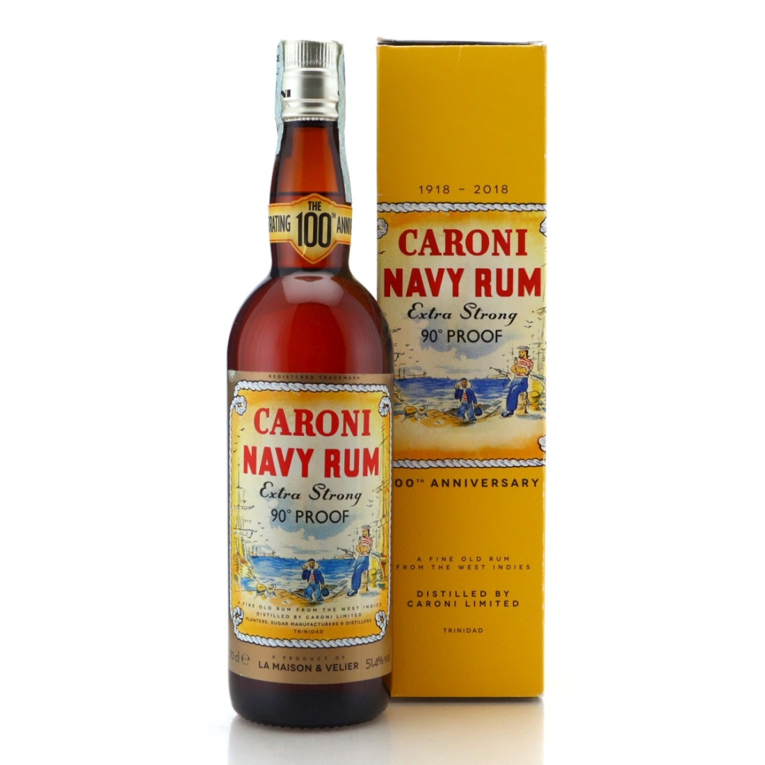 Image for Caroni Navy Rum Extra Strong - 100th Anniversary