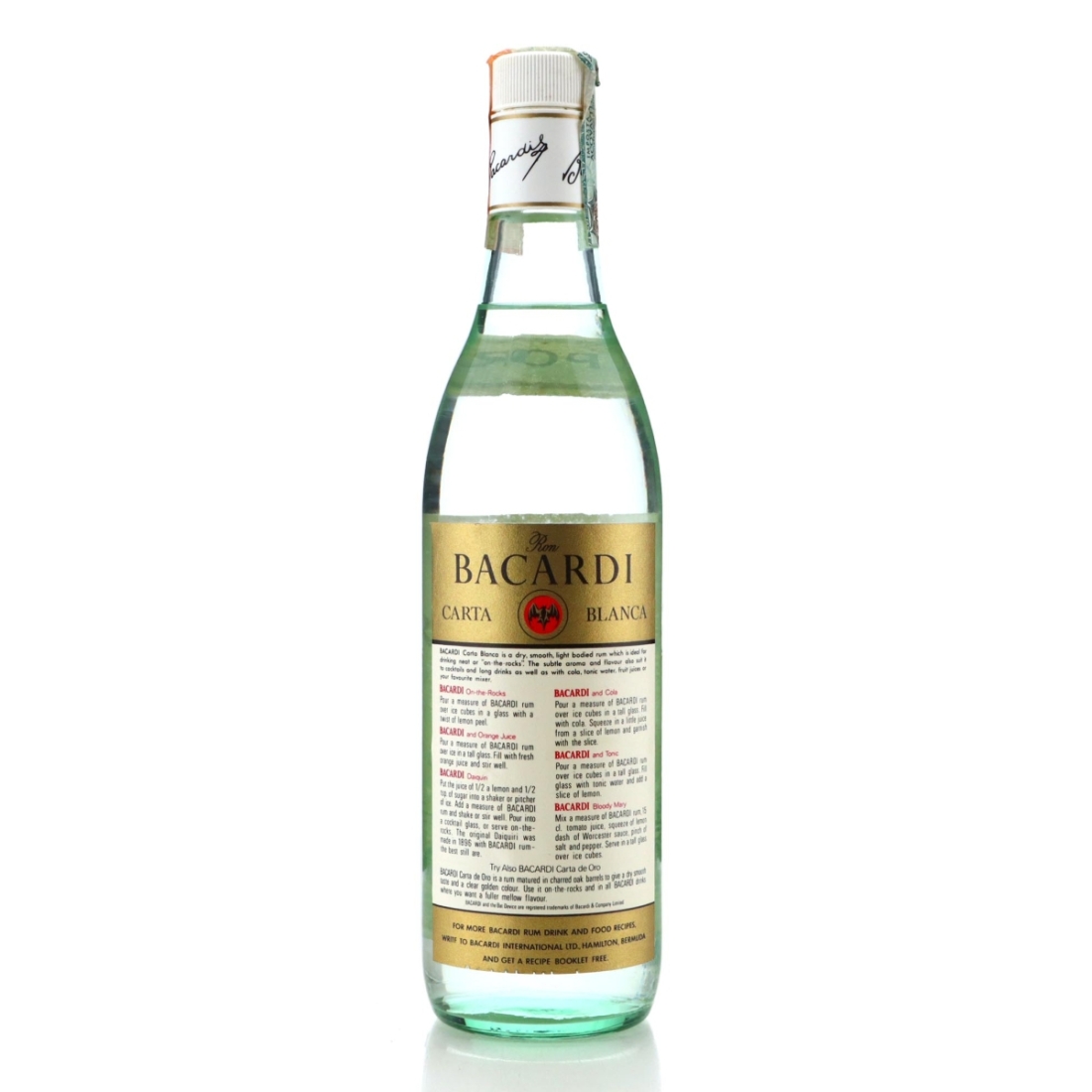 Image for Bacardi Superior Carta Blanca