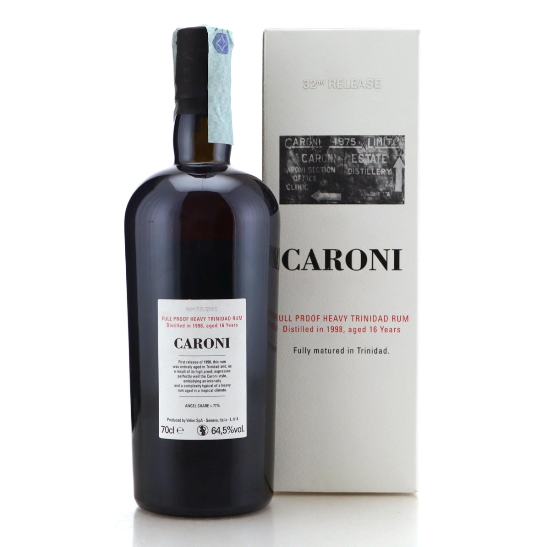 Image for Caroni 1998 Full Proof 16 Year Old Heavy