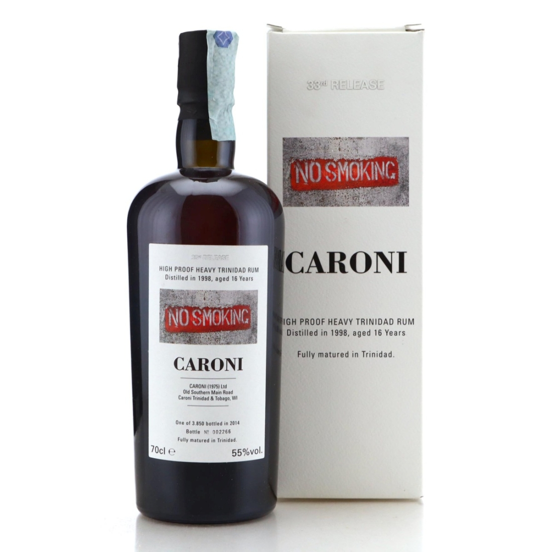 Image for Caroni 1998 High Proof 16 Year Old Heavy