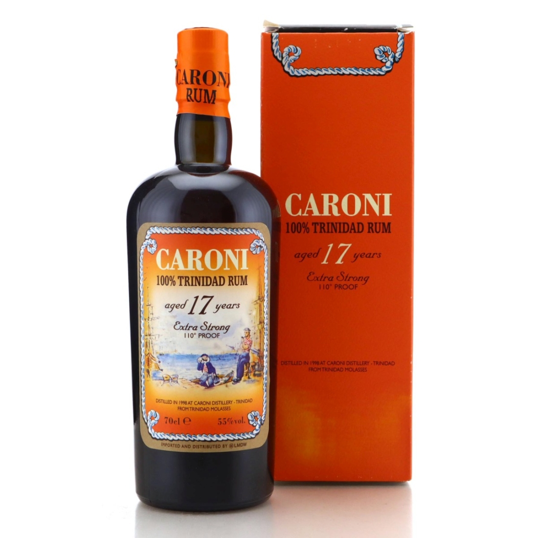 Image for Caroni 1998 100% Trinidad Rum 17 Year Old