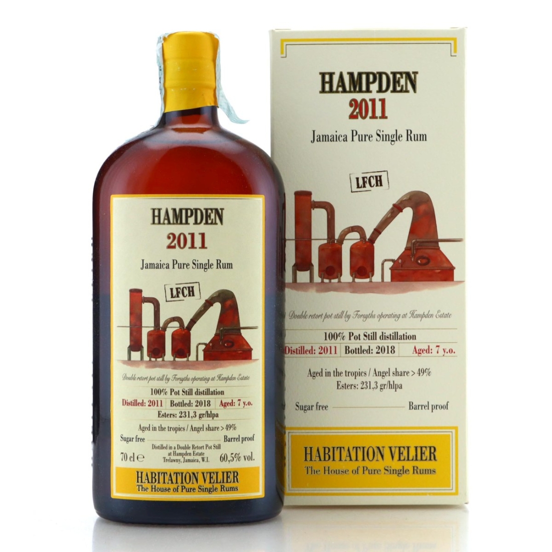 Image for Hampden LFCH 2011 Habitation Velier 7 Year Old