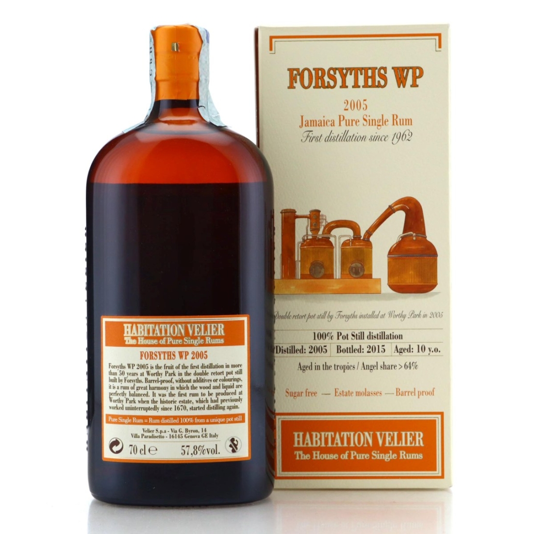 Image for Forsyths WP 2005 Habitation Velier 10 Year Old