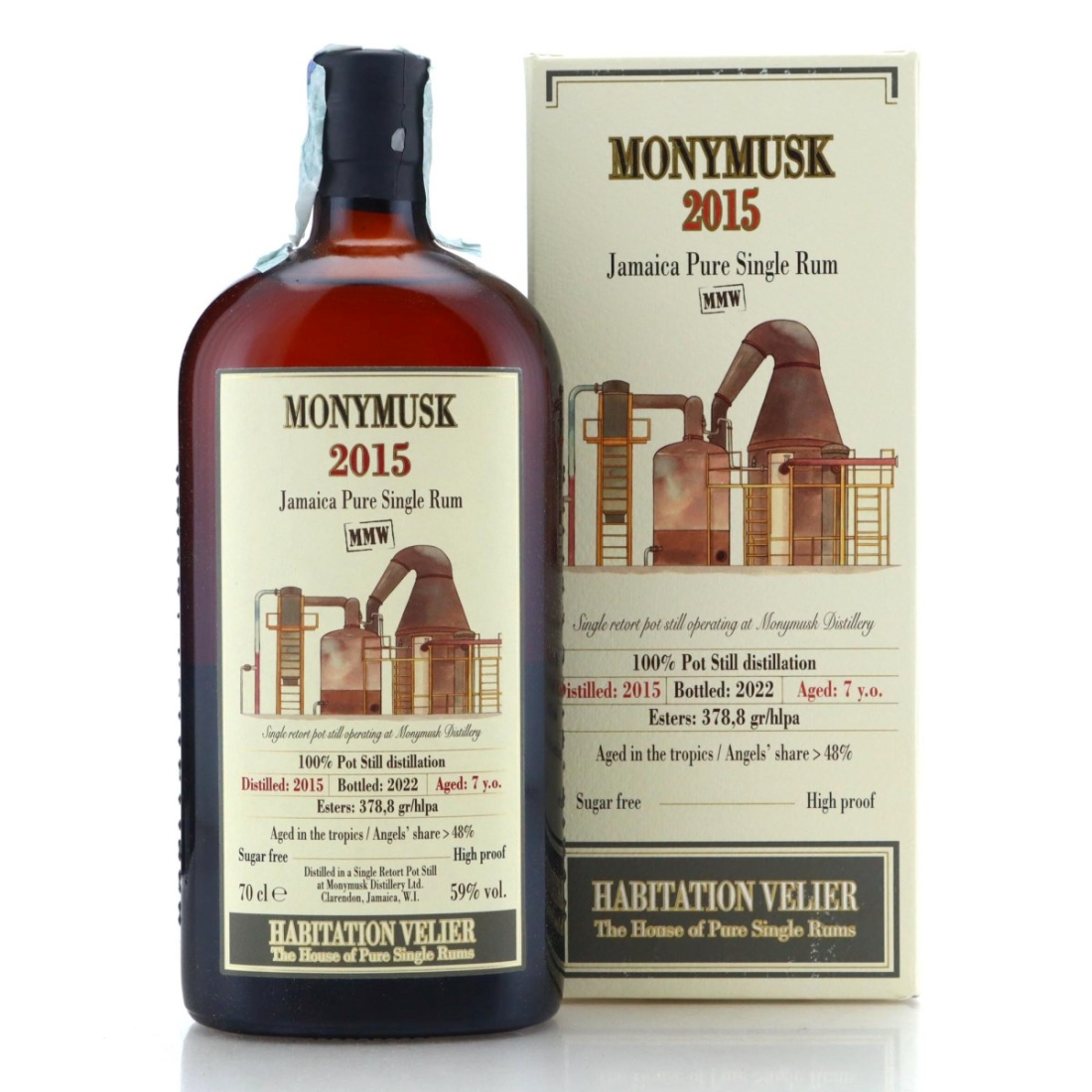 Image for Monymusk MMW 2015 Habitation Velier 7 Year Old