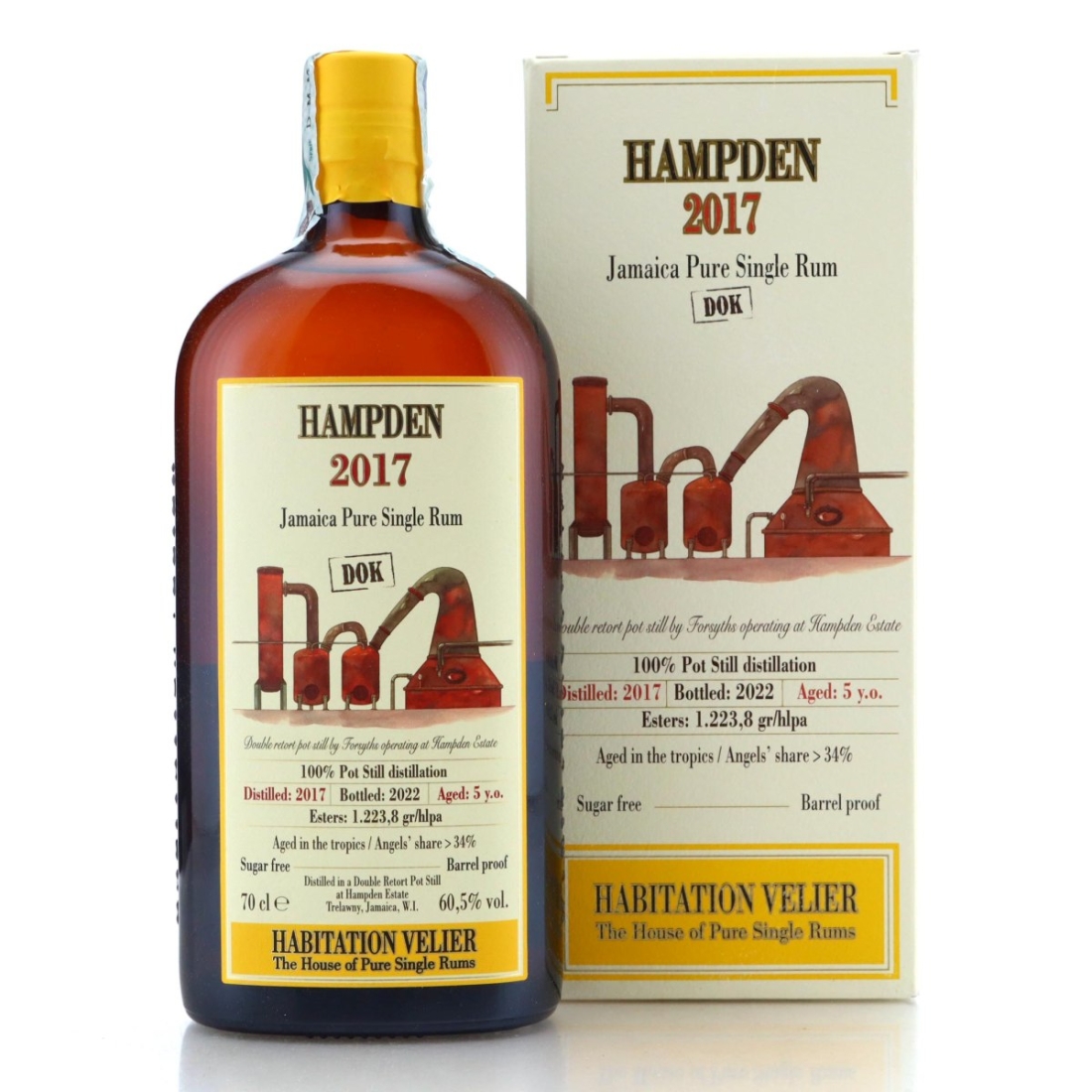 Image for Hampden DOK 2017 Habitation Velier 5 Year Old
