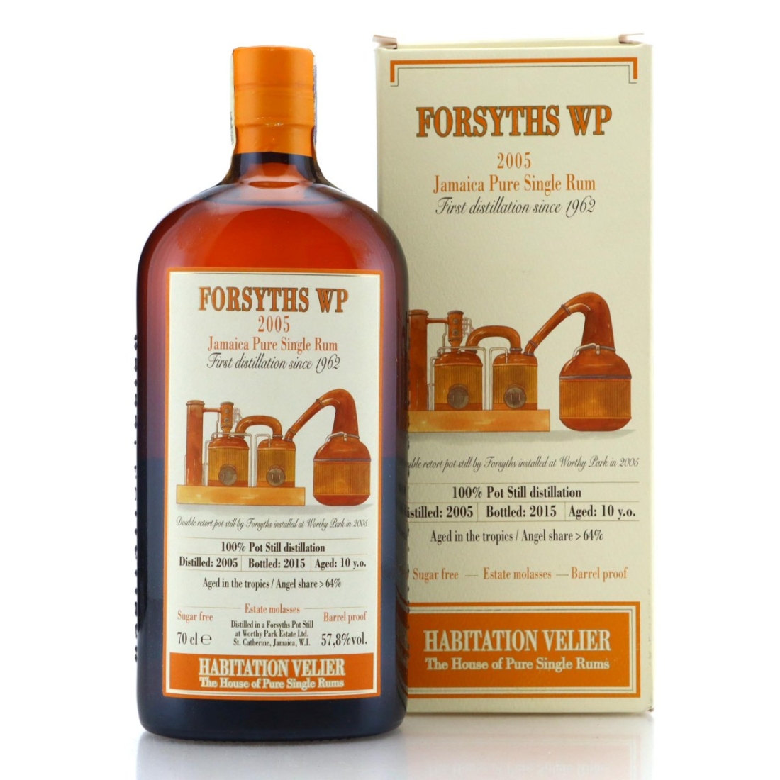 Image for Forsyths WP 2005 Habitation Velier 10 Year Old
