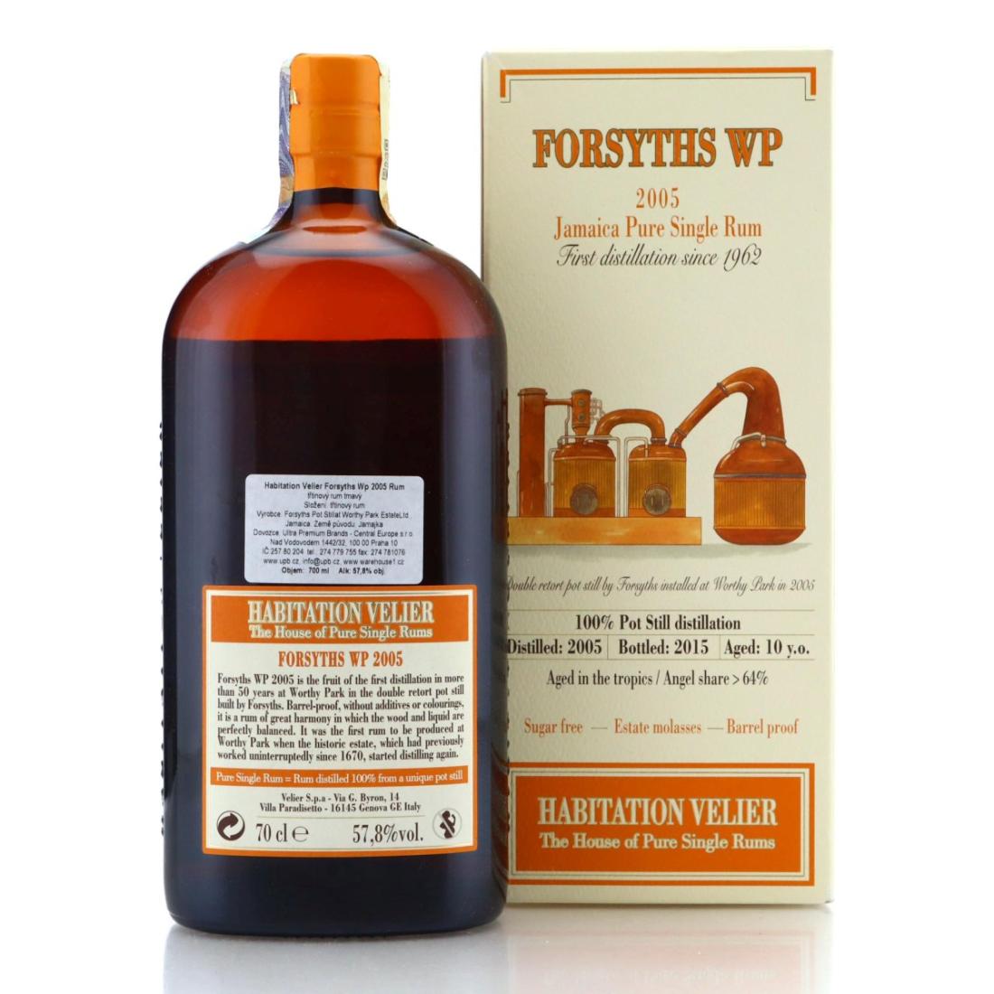 Image for Forsyths WP 2005 Habitation Velier 10 Year Old