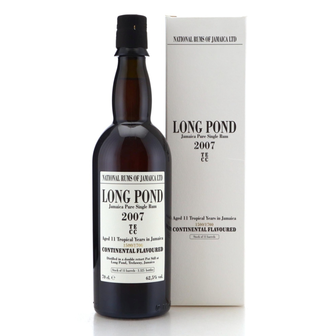 Image for Long Pond TECC 2007 Continental Flavoured 11 Year Old