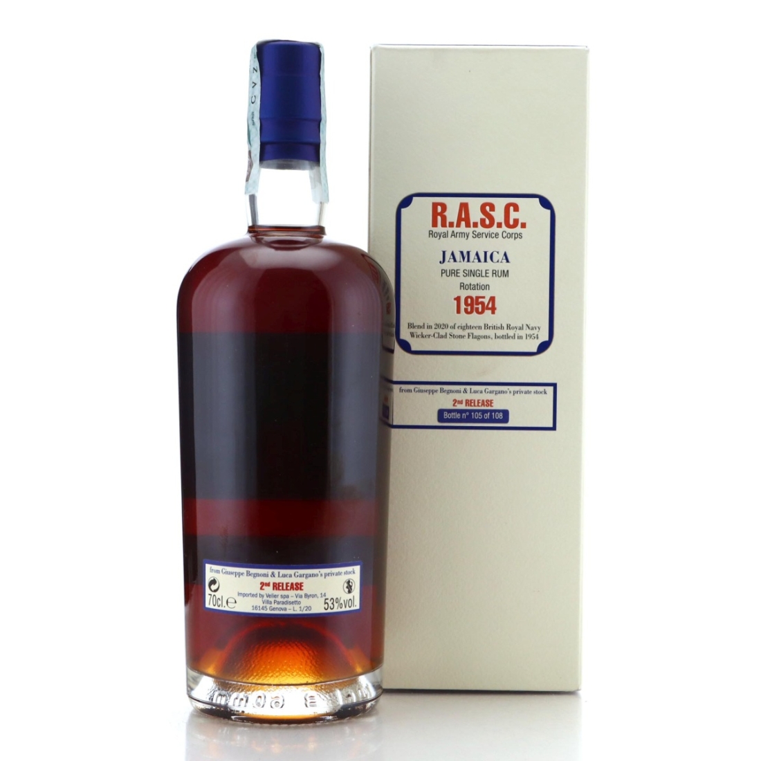 Image for R.A.S.C. Jamaica Rum Rotation 1954 2nd Release