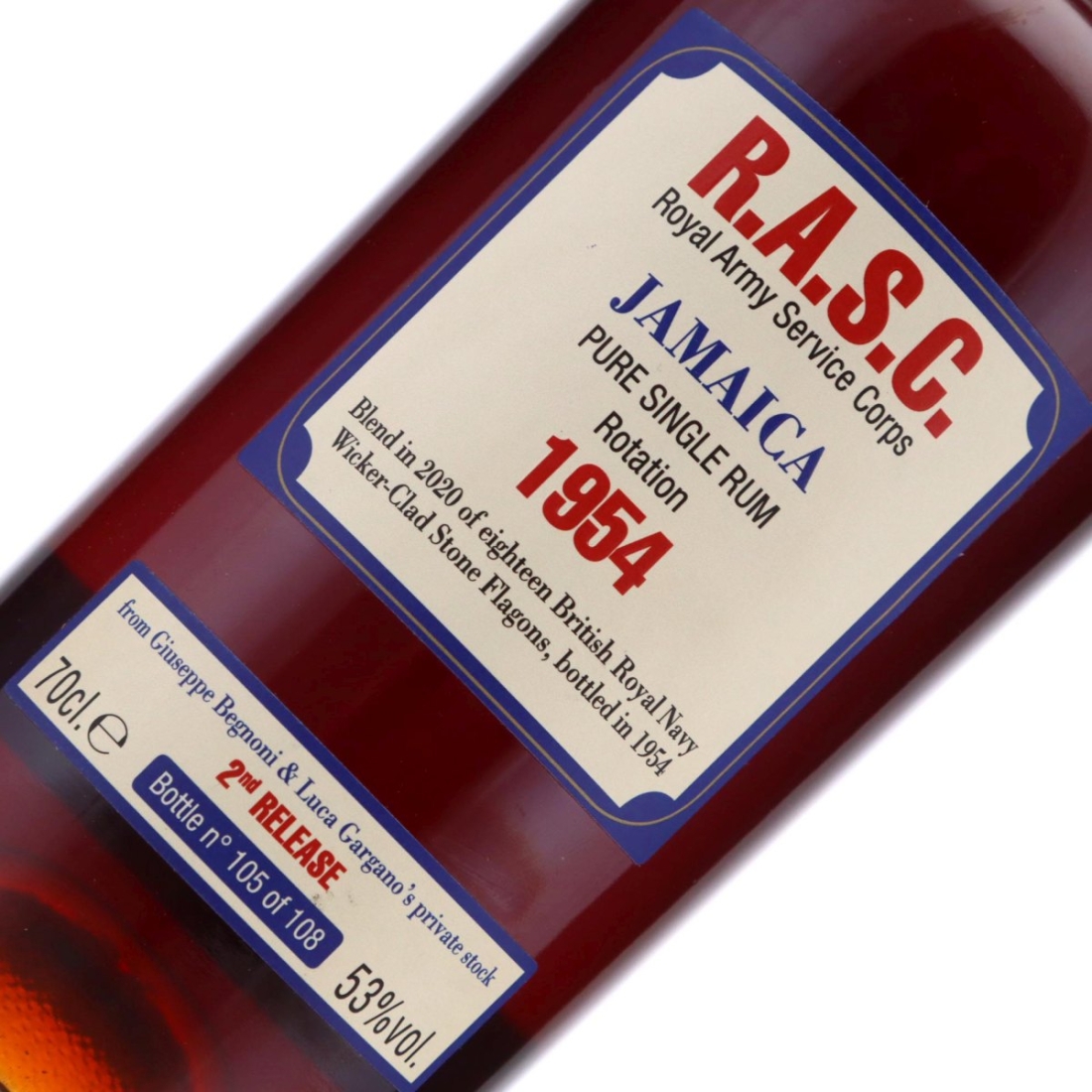 Image for R.A.S.C. Jamaica Rum Rotation 1954 2nd Release