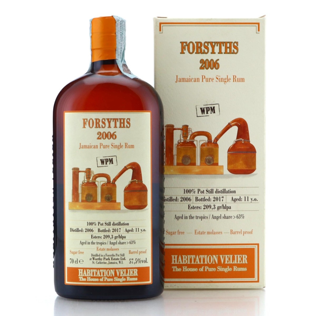 Image for Forsyths WPM 2006 Habitation Velier 11 Year Old