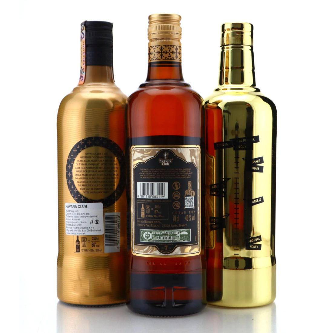 Image for Havana Club 7 Year Old Limited Edition 2 x 70cl Set with Cocktail Shaker